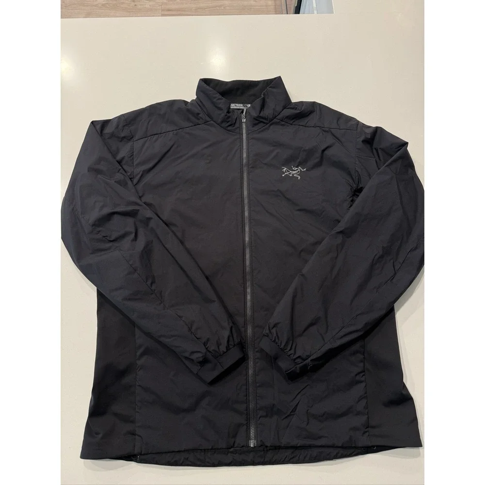 Arc'teryx Atom Jacket M Mens XL Black Insulated Full Zip Hiking Coat